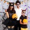 7 Pcs Halloween Black Cat Costume Accessories for Women with Halloween Cat Mask Neck Choker Cat Paw Gloves Headband Cat Tail Black Yarn Skirt Stockings for Halloween Cosplay Dress up Party